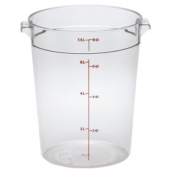 RECIPIENTE REDONDO PLÁSTICO 7,6L